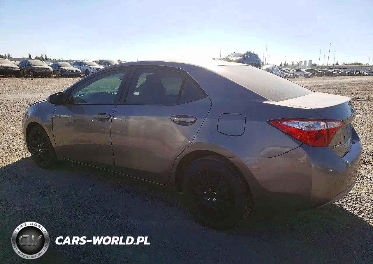 2016 Toyota Corolla Le VIN:2T1BURHE3GC636249 - 2