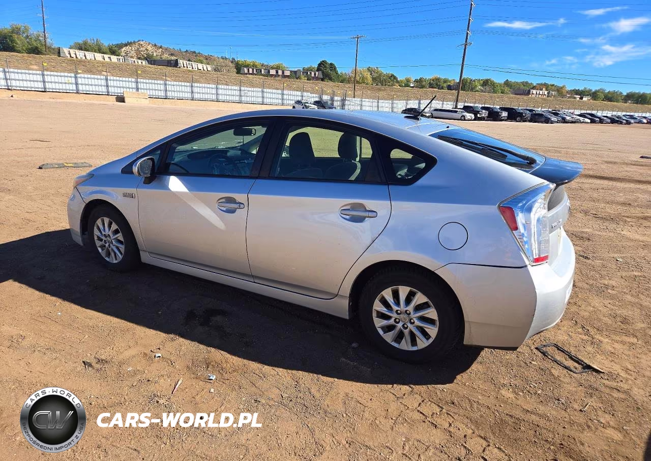 2012 Toyota Prius Plug-In VIN:JTDKN3DP8C3014637 - 2