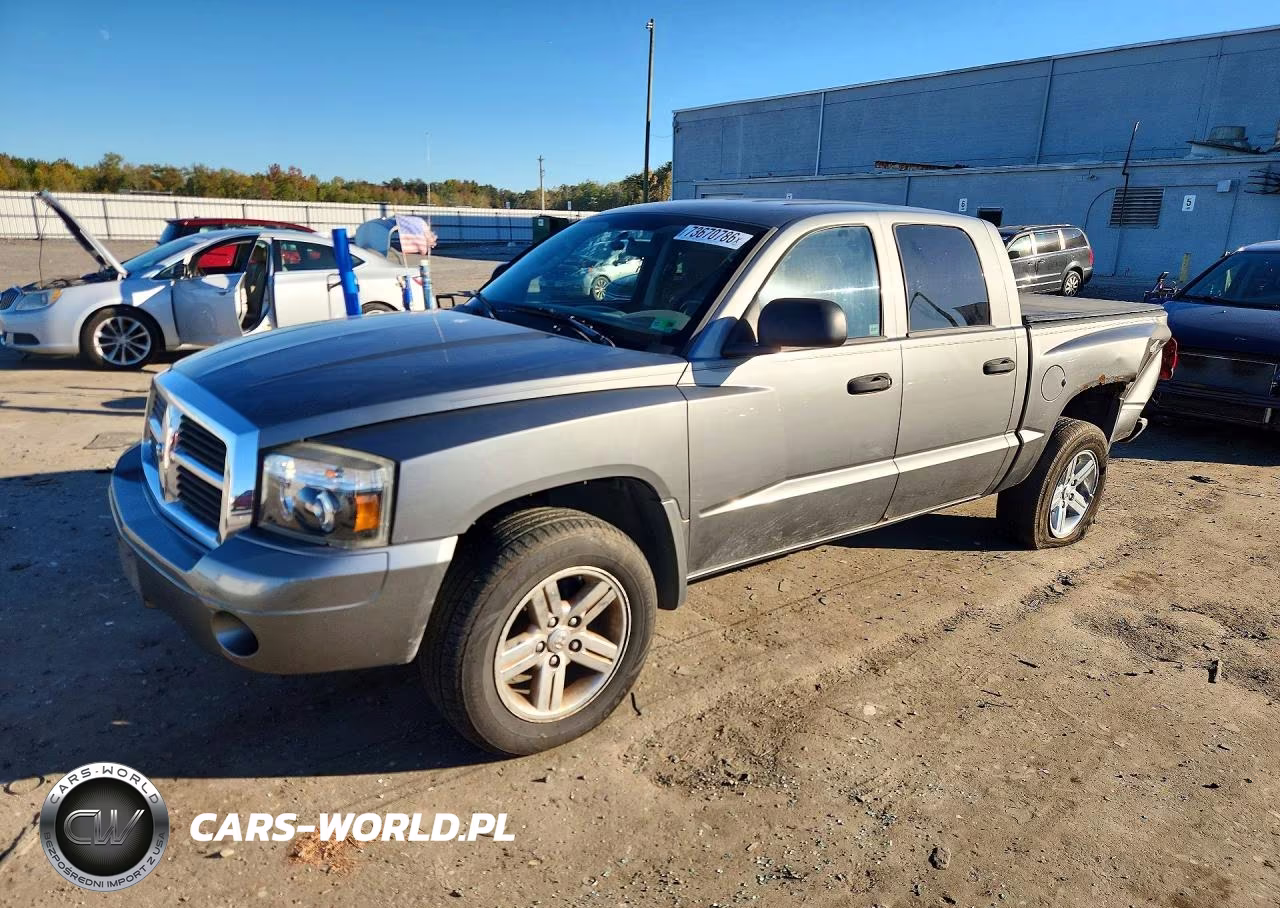2007 Dodge Dakota Quad Slt VIN:1D7HW48K17S181466 - 1