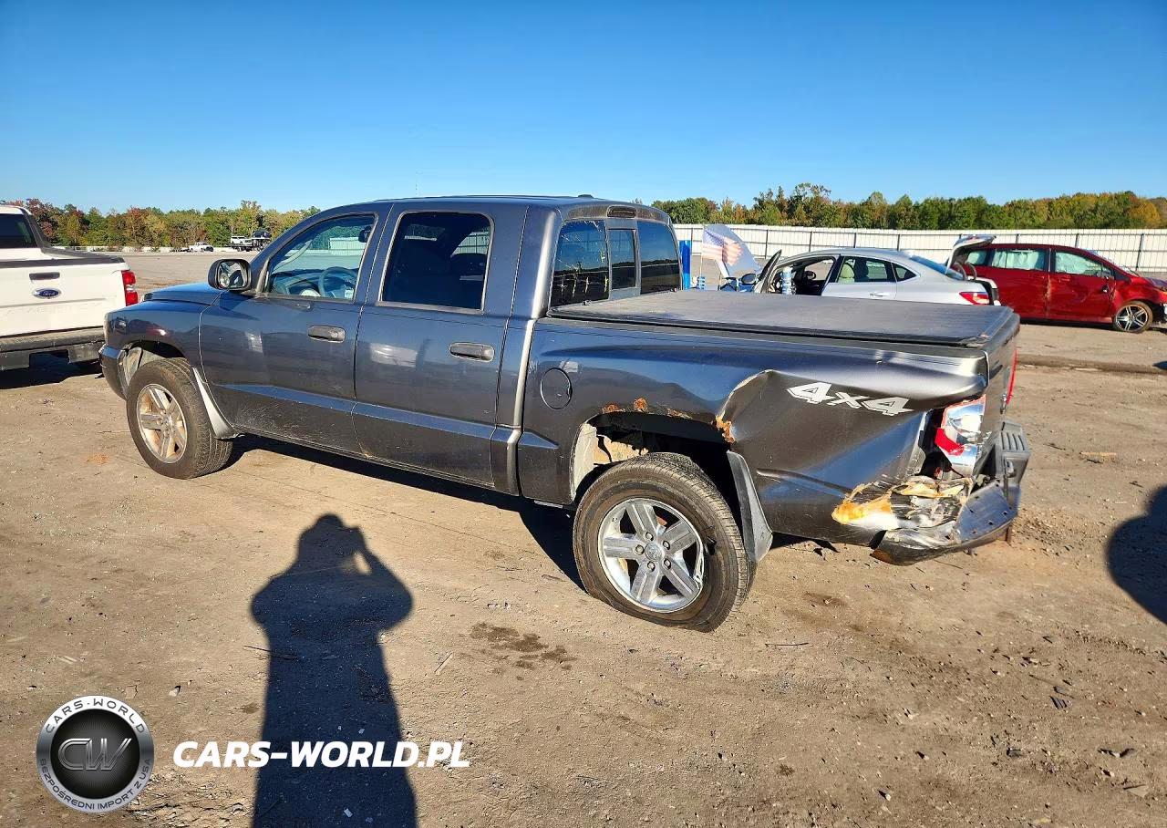2007 Dodge Dakota Quad Slt VIN:1D7HW48K17S181466 - 2