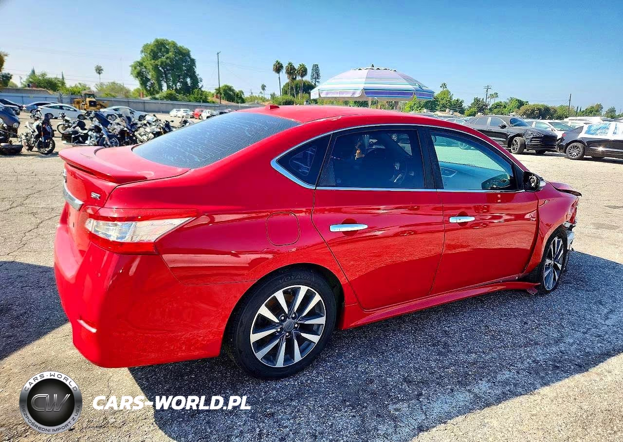 2015 Nissan Sentra Sr VIN:3N1AB7AP0FY351768 - 3