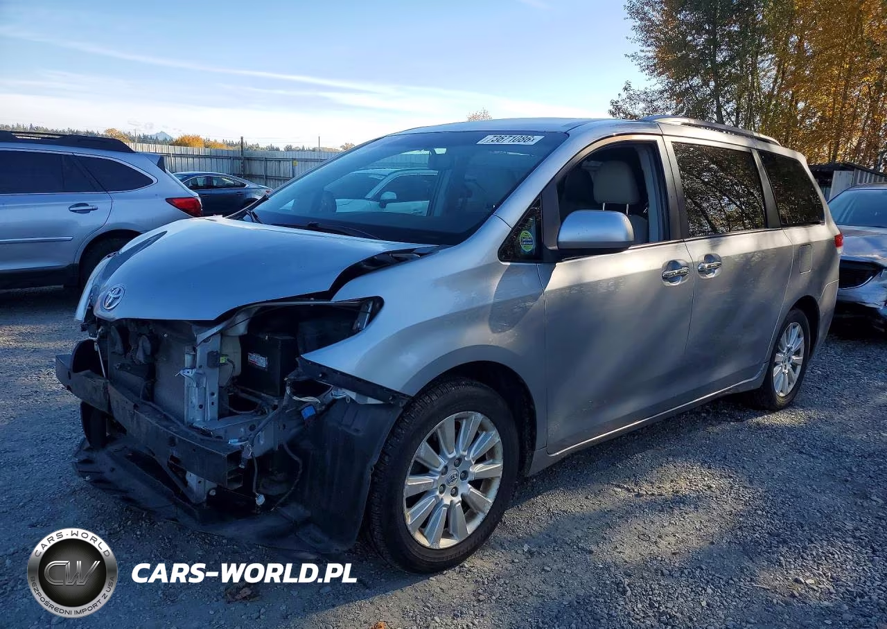 2012 Toyota Sienna Xle 7-Passenger