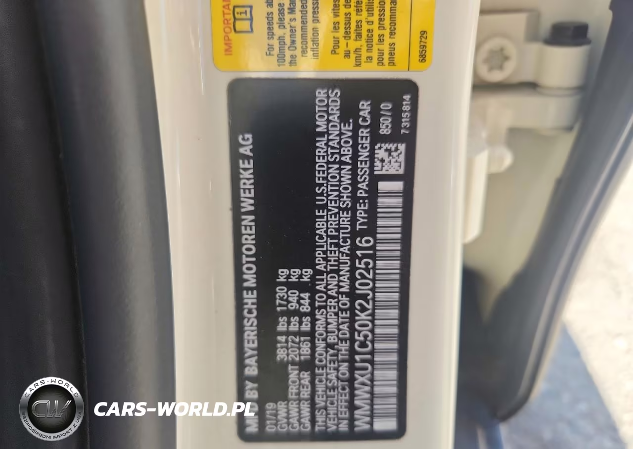 2019 Mini Cooper VIN:WMWXU1C50K2J02516 - 13