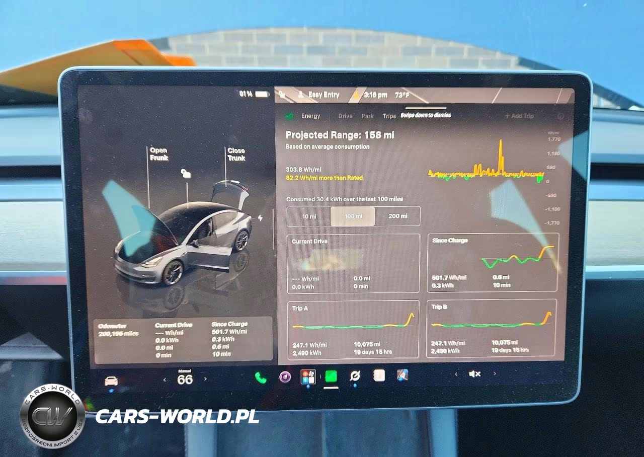 2022 Tesla Model 3 VIN:5YJ3E1EA2NF287971 - 9