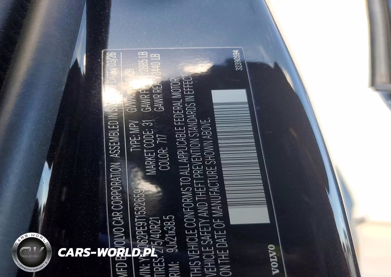 2026 Volvo Xc90 Plus VIN:YV4062PE9T1532659 - 14