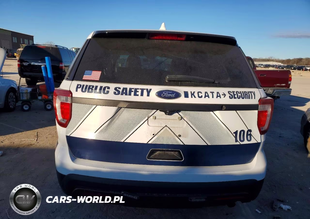2017 Ford Explorer Police Interceptor VIN:1FM5K8AR7HGA04704 - 6