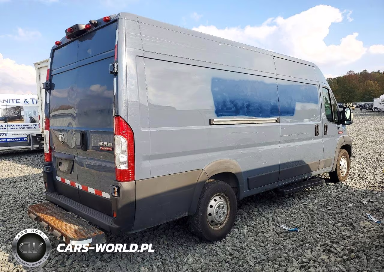 2021 Ram Promaster 3500 Delivery Van VIN:3C6MRVJGXME544784 - 3