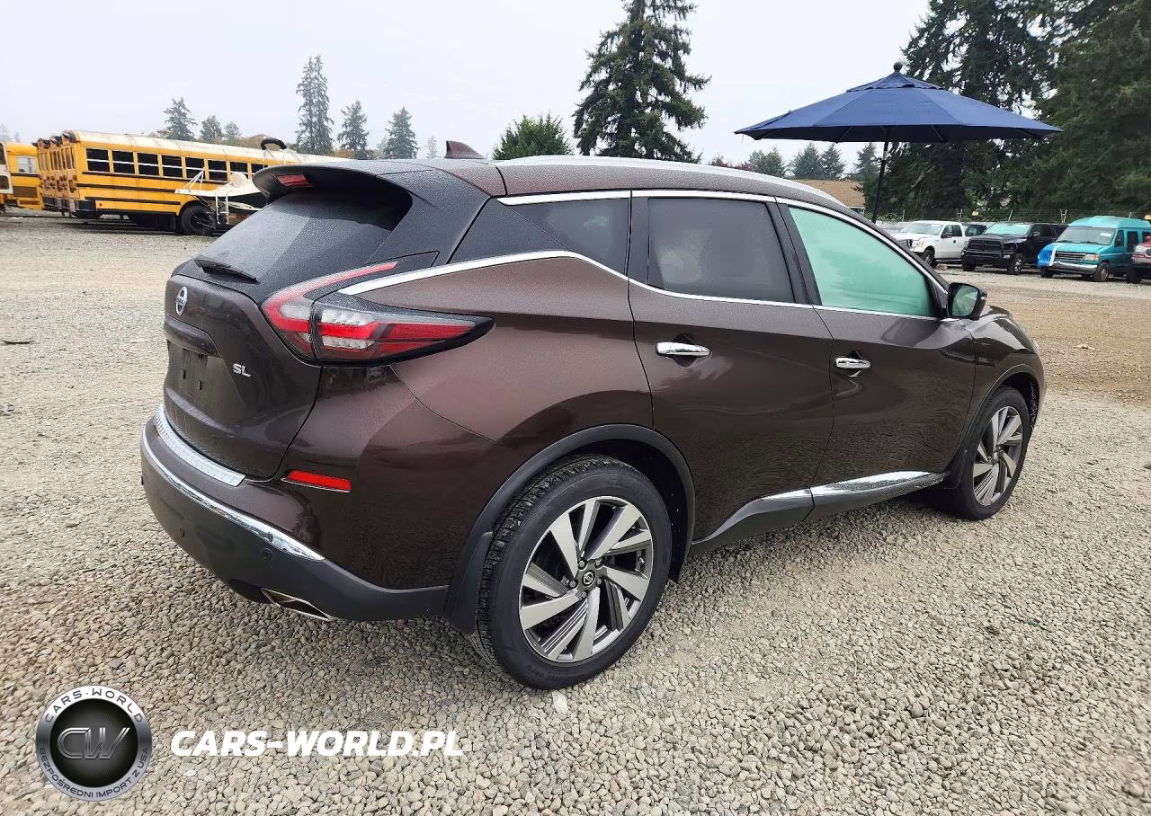 2019 Nissan Murano Sl VIN:5N1AZ2MJ8KN123555 - 3
