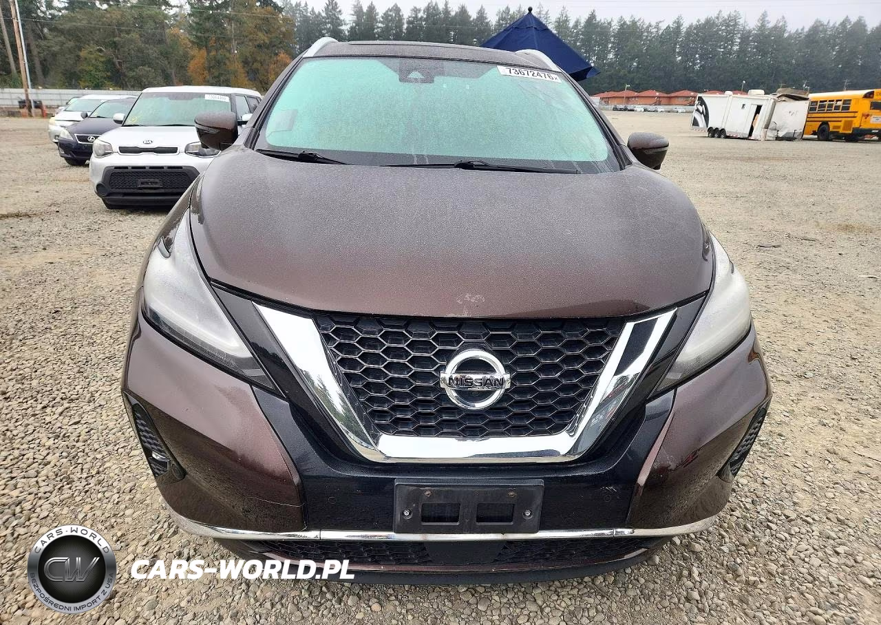 2019 Nissan Murano Sl VIN:5N1AZ2MJ8KN123555 - 5