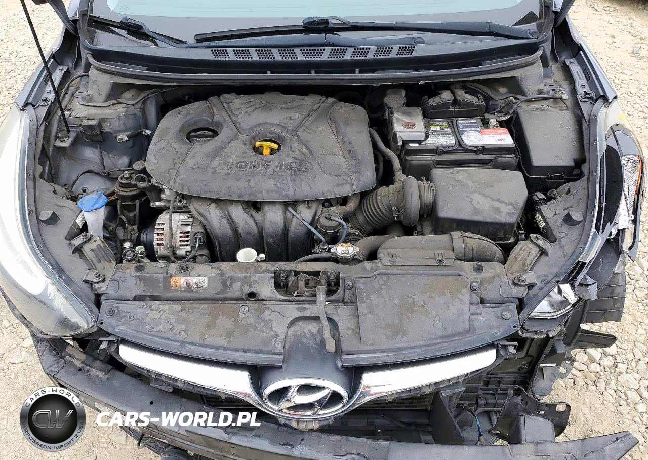 2014 Hyundai Elantra Se VIN:5NPDH4AE7EH505121 - 11