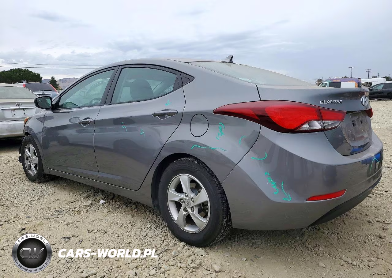 2014 Hyundai Elantra Se VIN:5NPDH4AE7EH505121 - 2