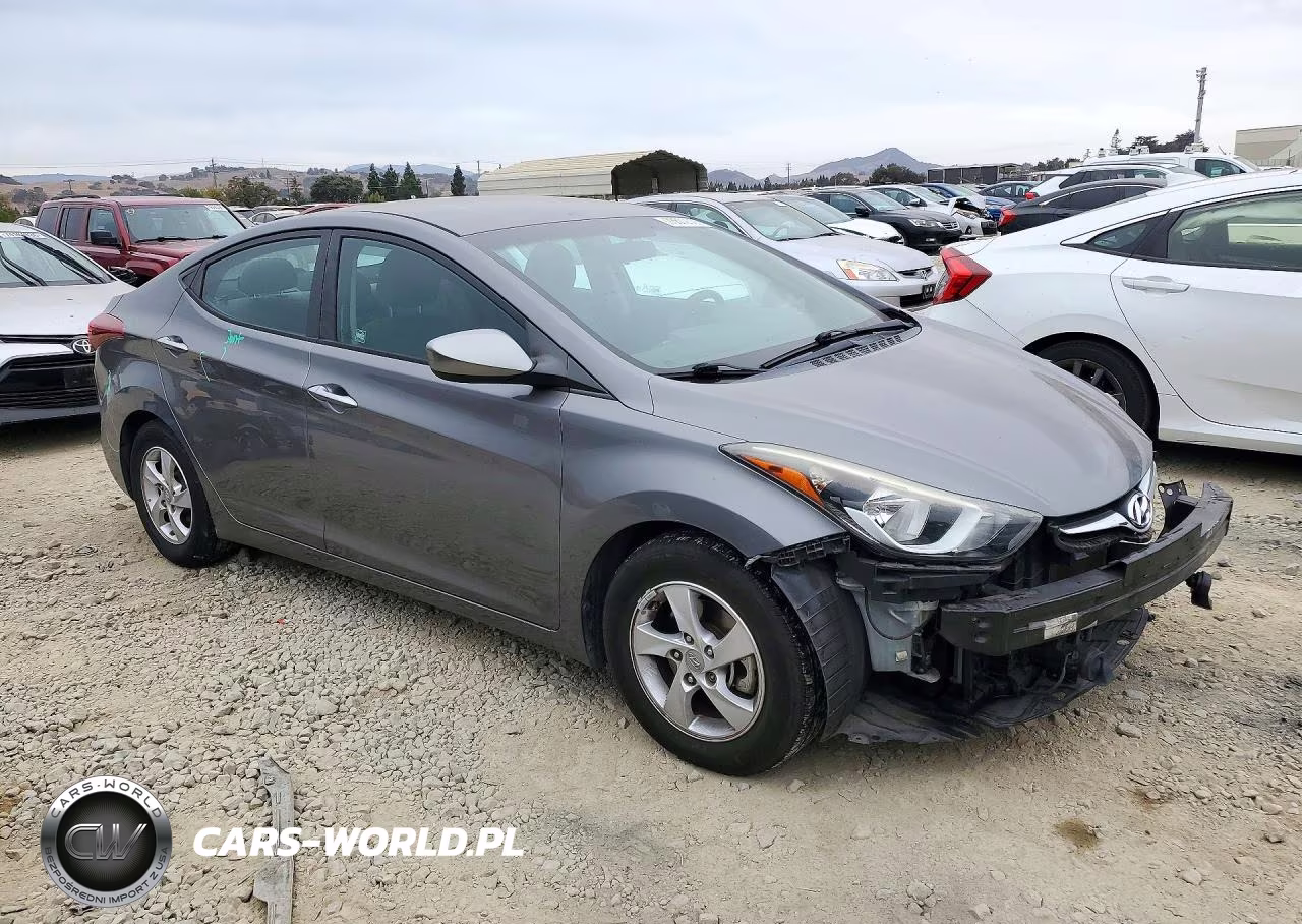 2014 Hyundai Elantra Se VIN:5NPDH4AE7EH505121 - 4
