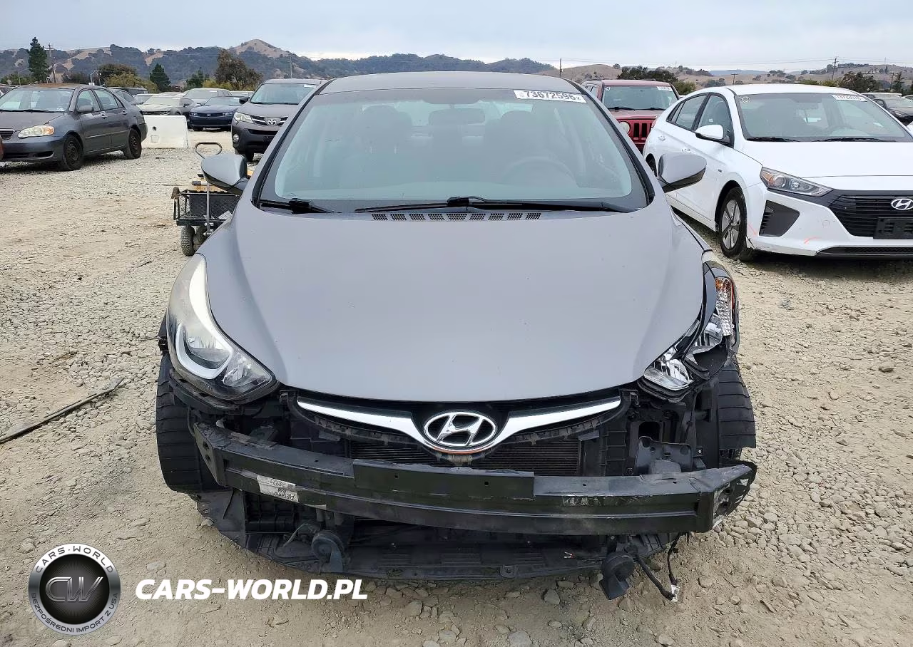 2014 Hyundai Elantra Se VIN:5NPDH4AE7EH505121 - 5