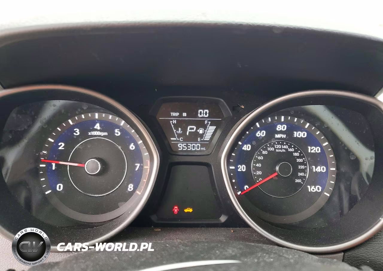 2014 Hyundai Elantra Se VIN:5NPDH4AE7EH505121 - 9