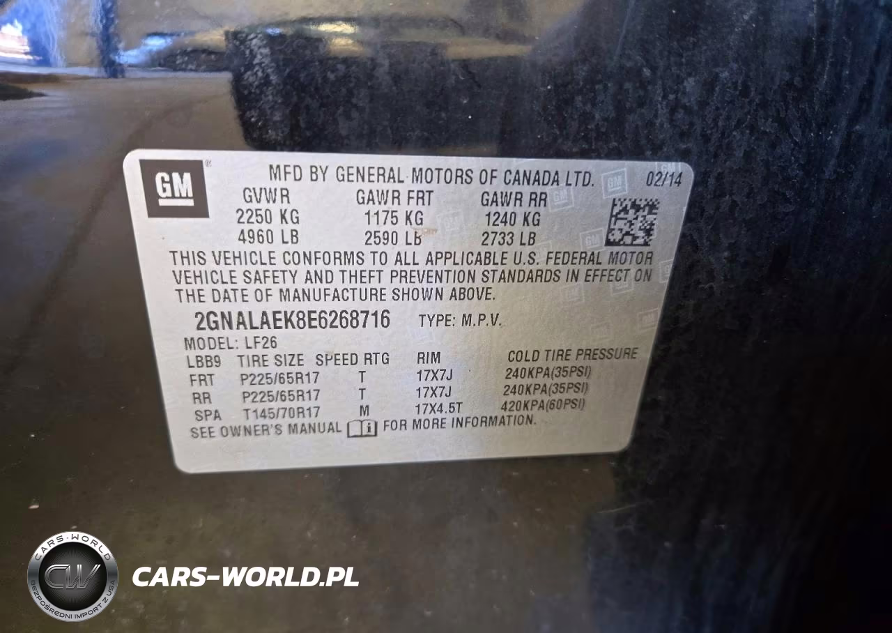 2014 Chevrolet Equinox Ls VIN:2GNALAEK8E6268716 - 13