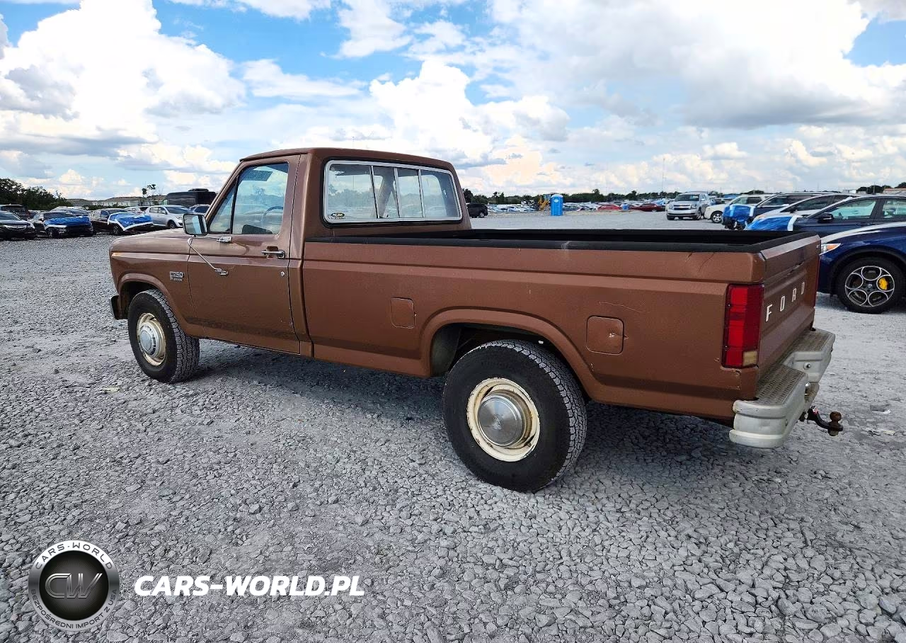 1985 Ford F250 VIN:1FTHF2518FPA07762 - 2