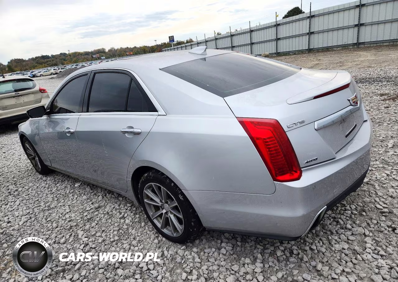 2017 Cadillac Cts Luxury VIN:1G6AX5SS1H0174024 - 2