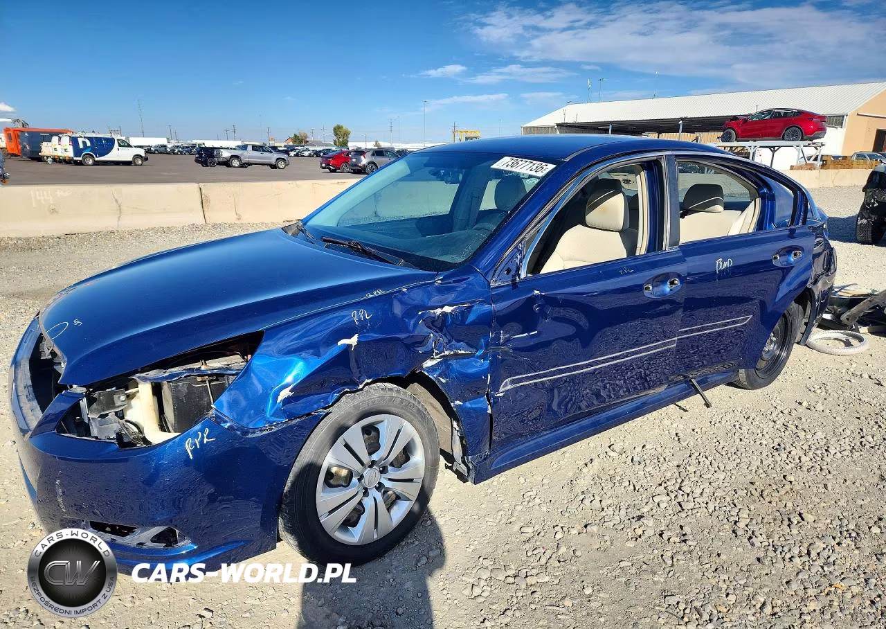 2011 Subaru Legacy 2.5I VIN:4S3BMBA65B3228945 - 1