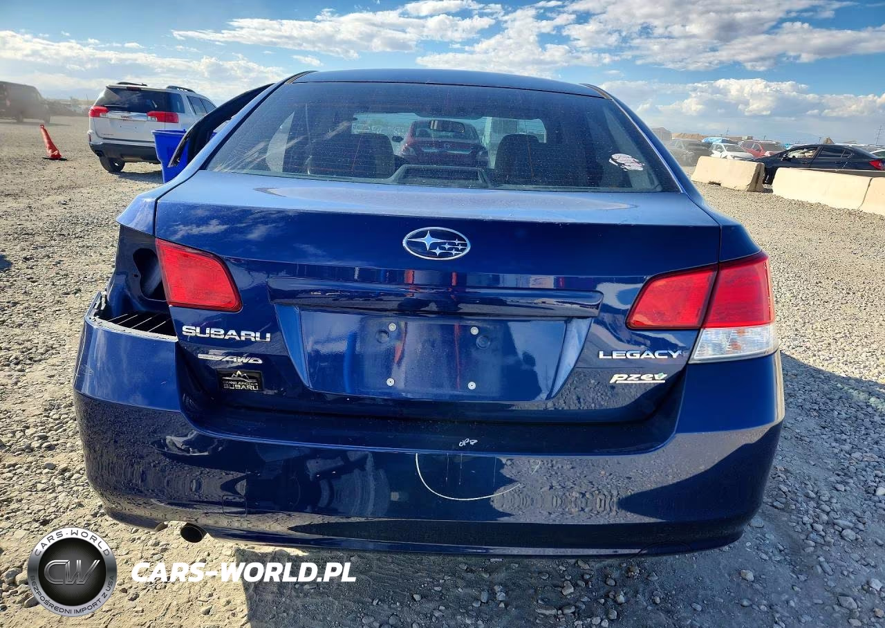 2011 Subaru Legacy 2.5I VIN:4S3BMBA65B3228945 - 6