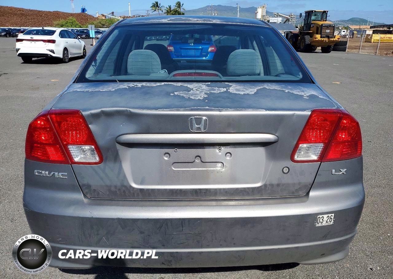 2005 Honda Civic Lx VIN:2HGES16595H569278 - 6