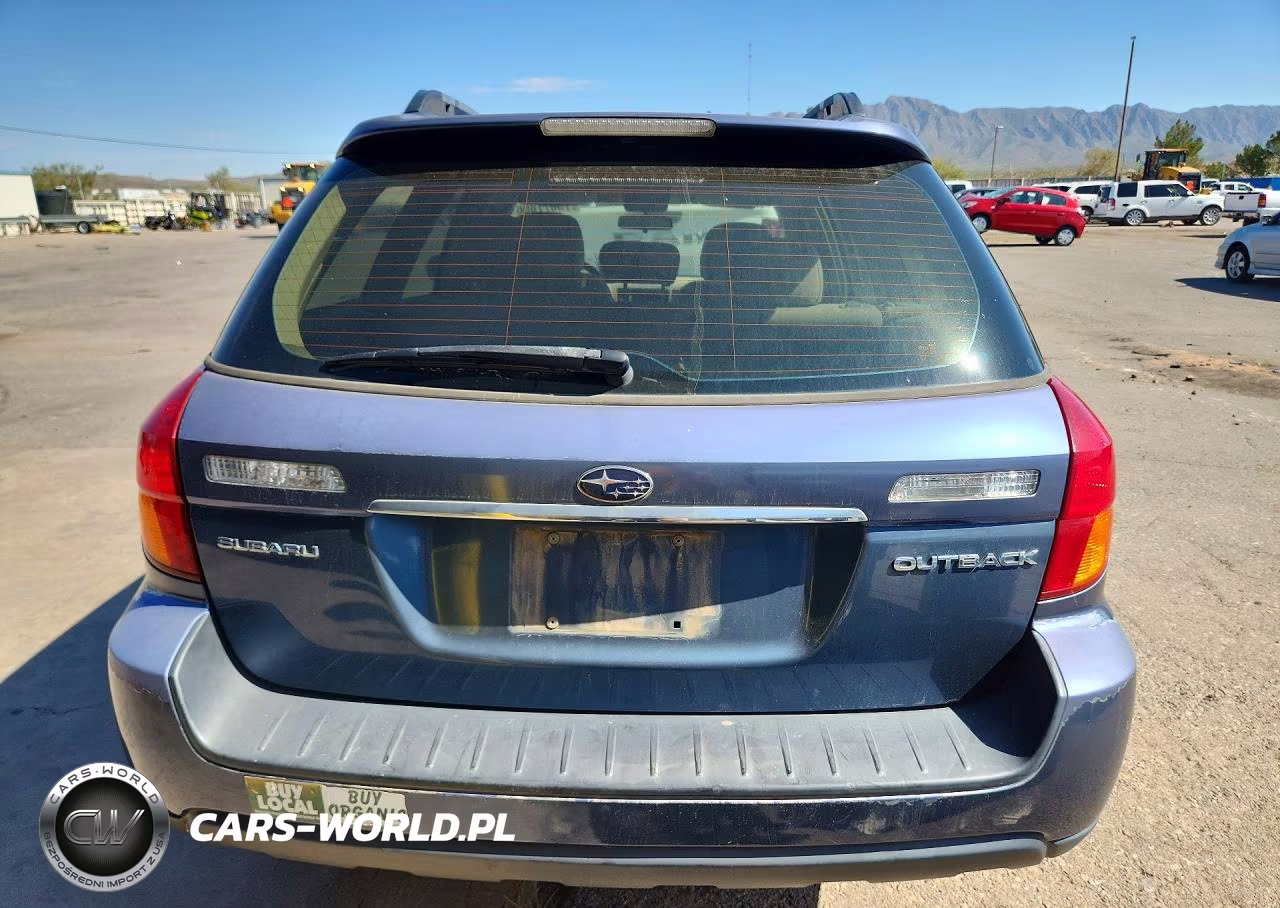2006 Subaru Legacy Outback 2.5I VIN:4S4BP61C667345139 - 6