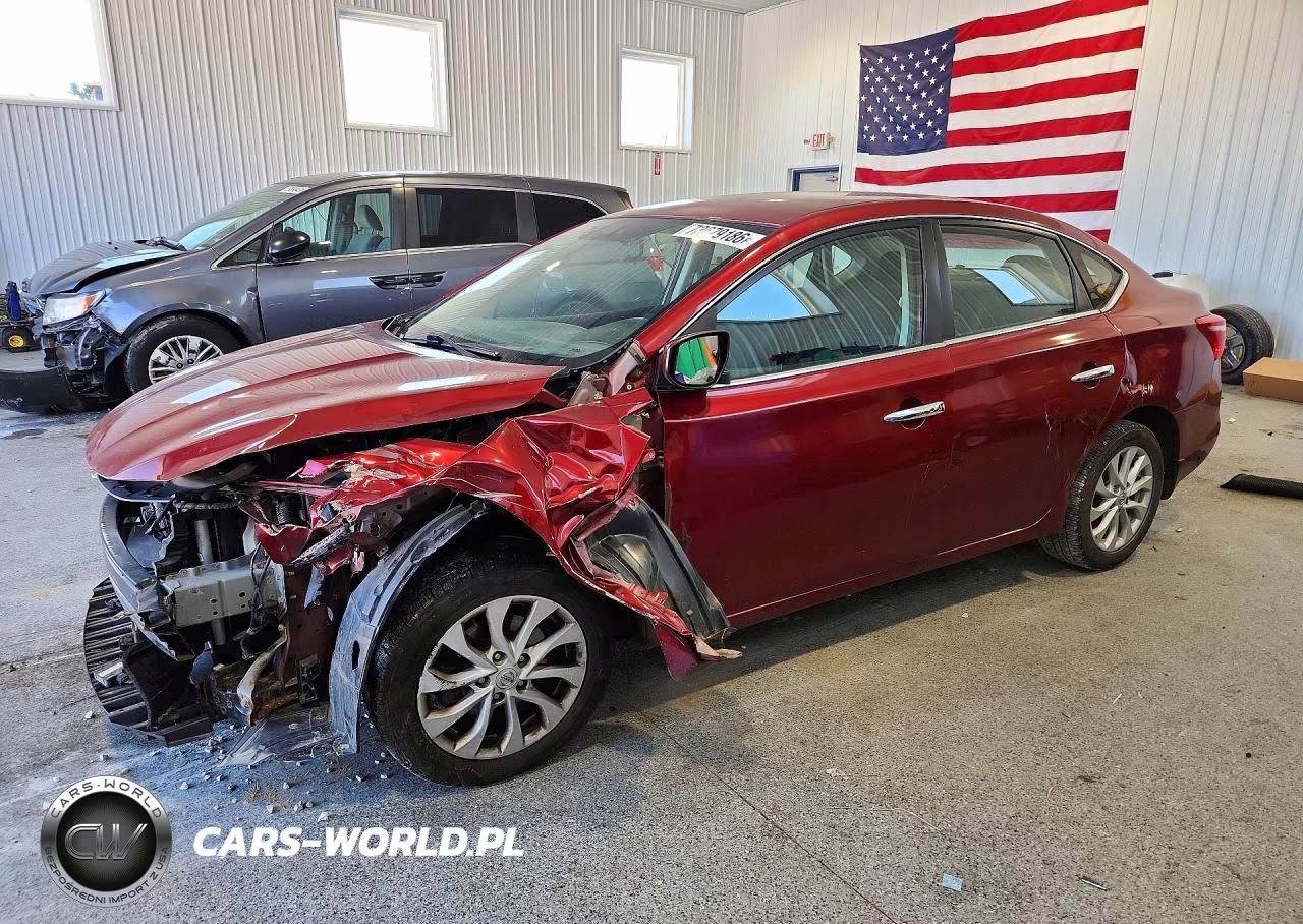 2019 Nissan Sentra Sv VIN:3N1AB7AP3KY221736 - 1