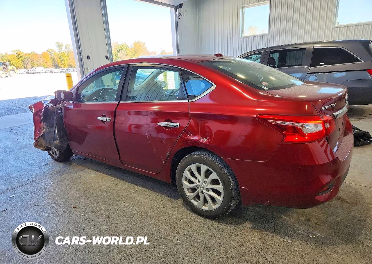 2019 Nissan Sentra Sv VIN:3N1AB7AP3KY221736 - 2