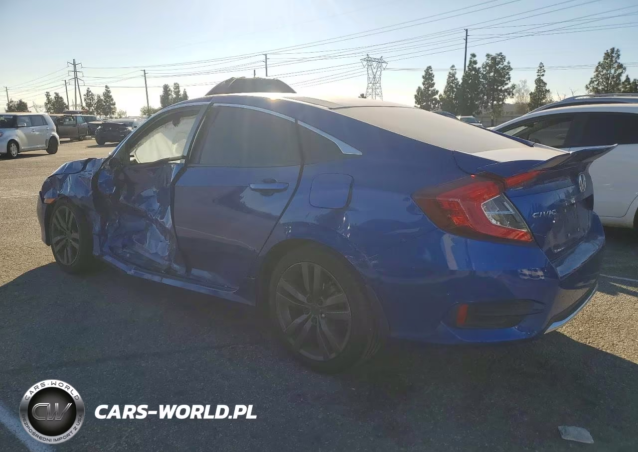 2020 Honda Civic Lx VIN:2HGFC2F68LH529979 - 2