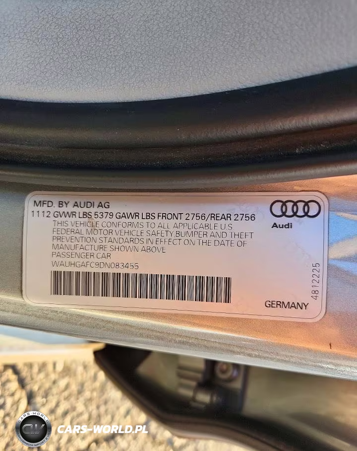 2013 Audi A6 Prestige VIN:WAUHGAFC9DN083455 - 12