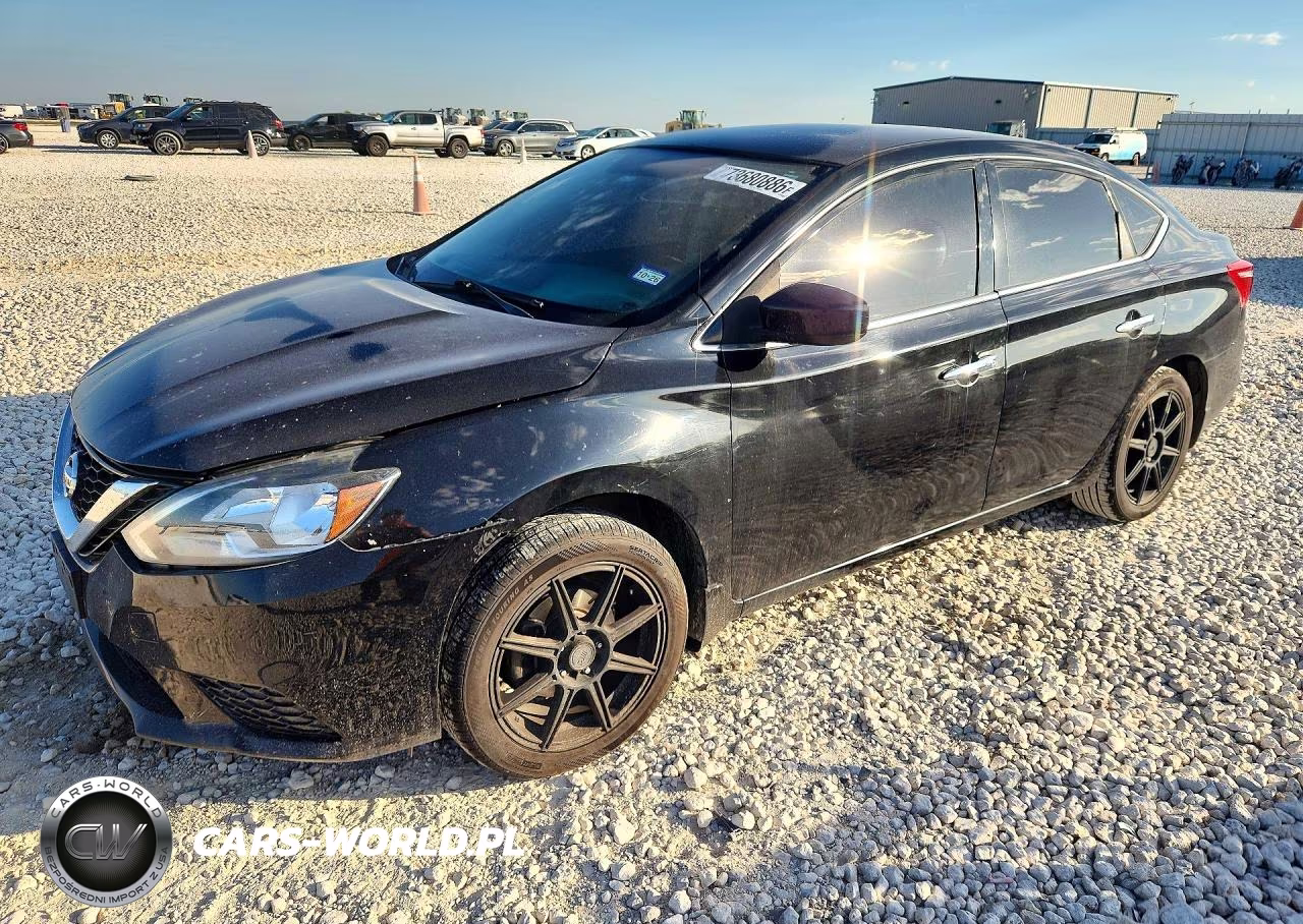 2016 Nissan Sentra Sv VIN:3N1AB7AP1GL676041 - 1