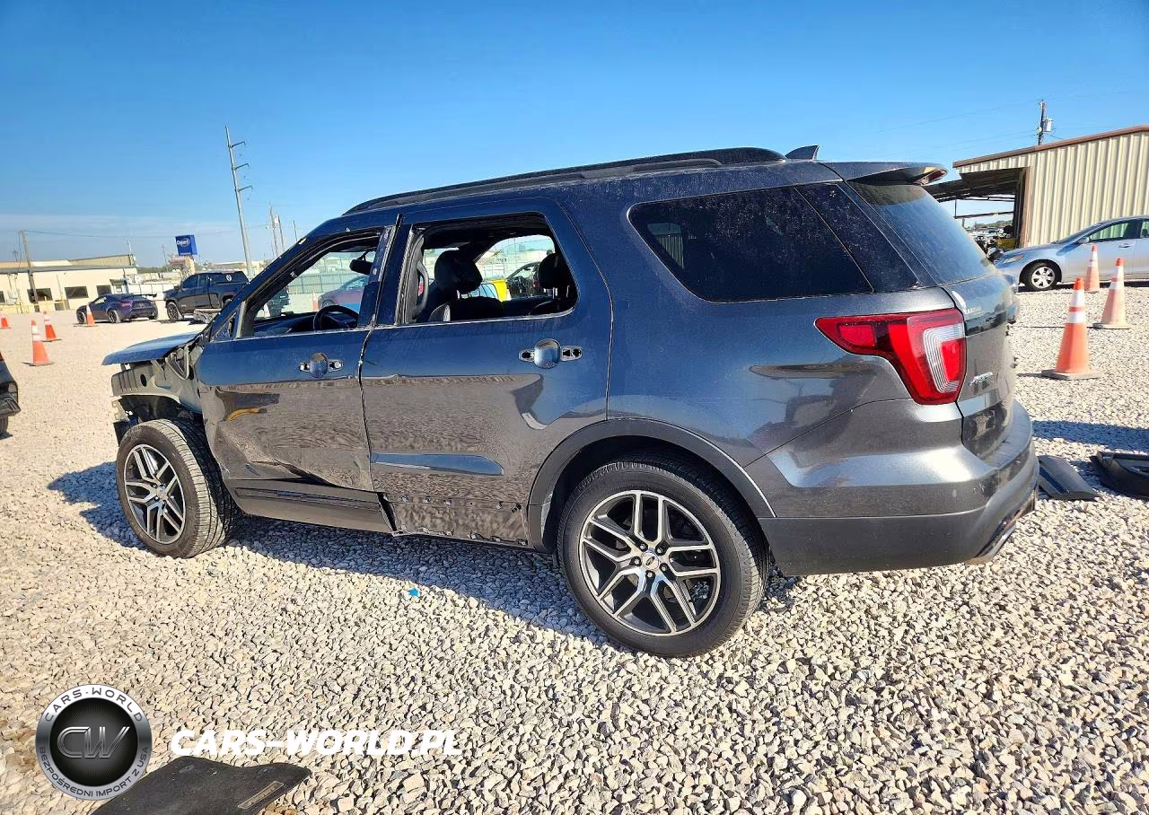 2017 Ford Explorer Sport VIN:1FM5K8GT6HGD94858 - 2