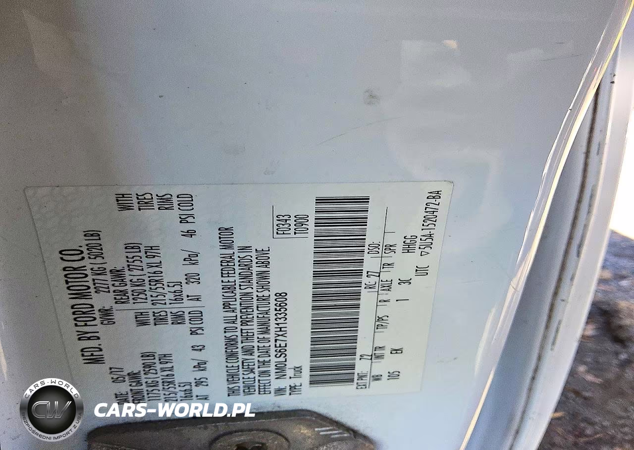 2017 Ford Transit Connect Xl VIN:NM0LS6E7XH1335608 - 13