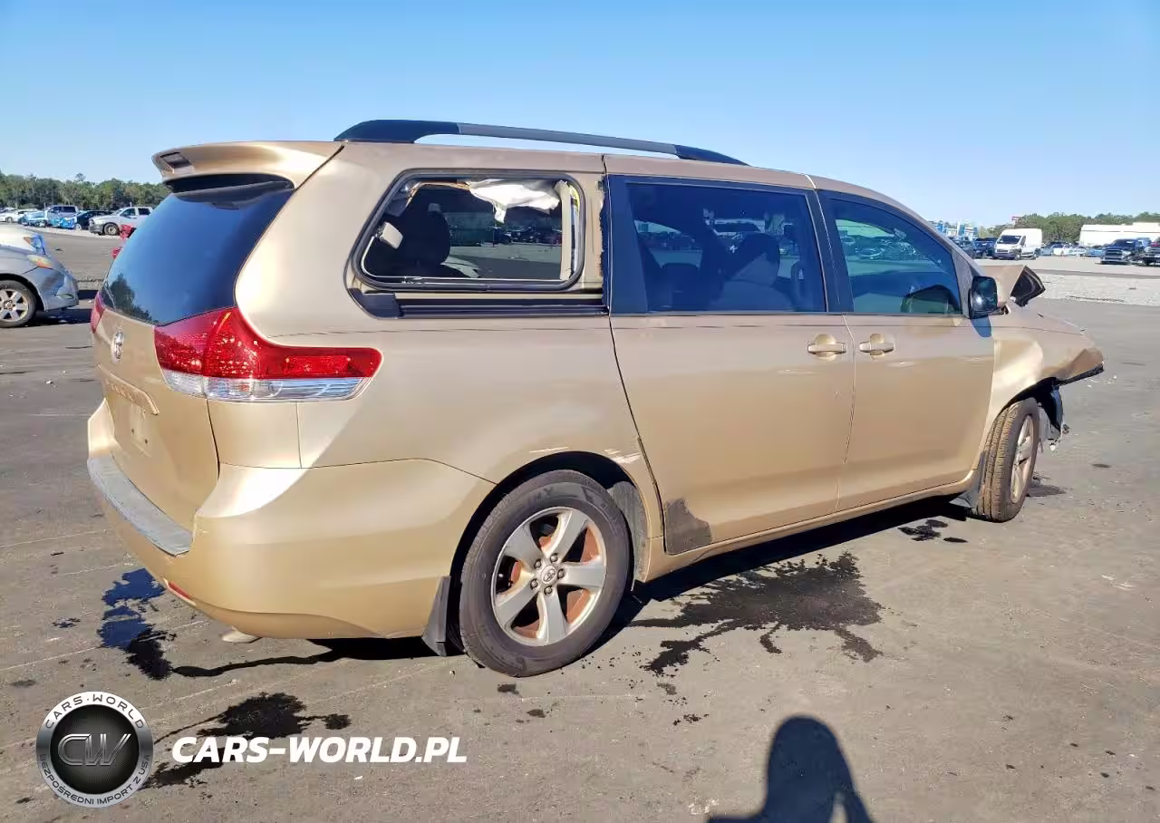 2012 Toyota Sienna Le VIN:5TDKK3DC5CS236864 - 3