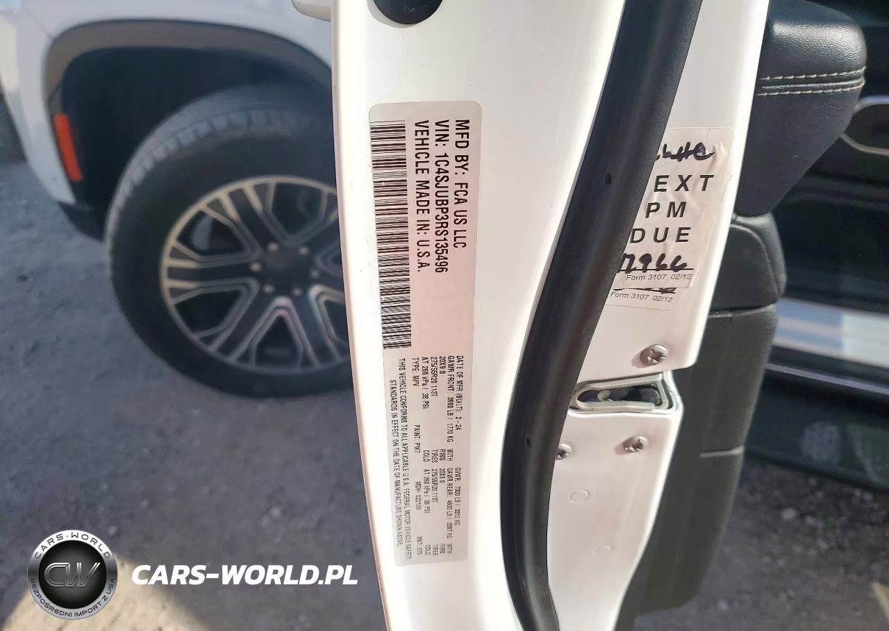 2024 Jeep Wagoneer Series Ii VIN:1C4SJUBP3RS135496 - 13