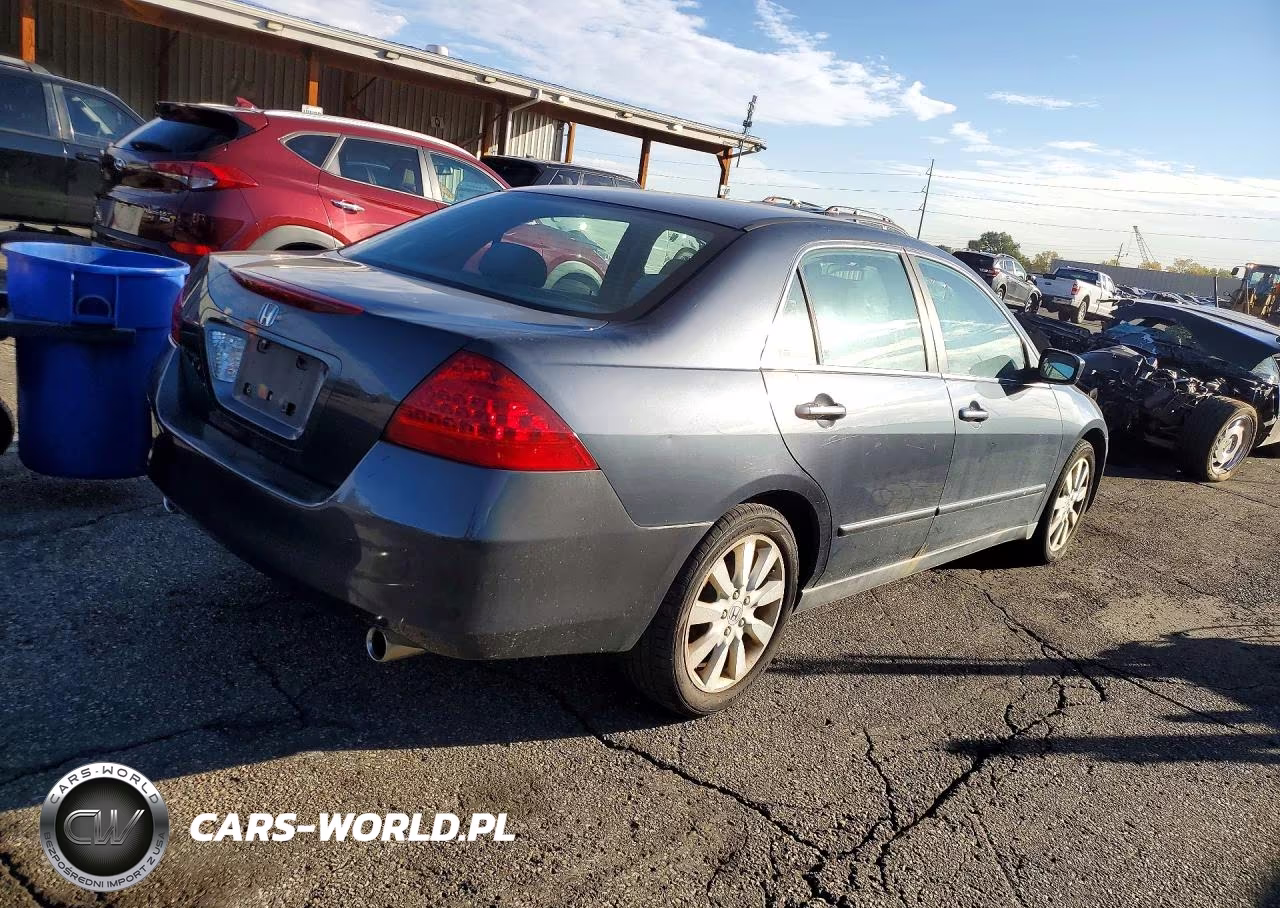 2007 Honda Accord Se VIN:1HGCM66427A064304 - 3