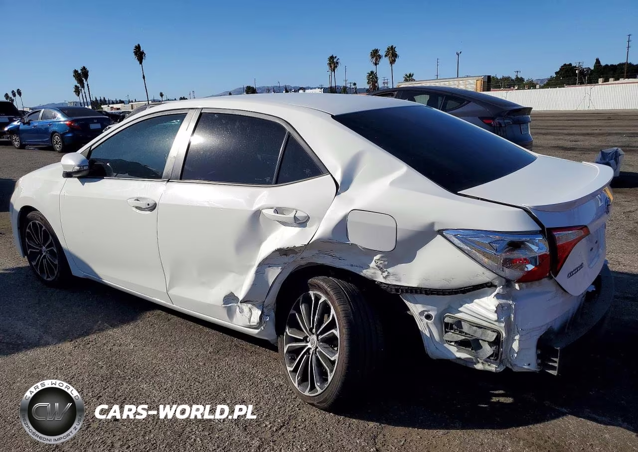 2015 Toyota Corolla S Plus VIN:5YFBURHE3FP312653 - 2
