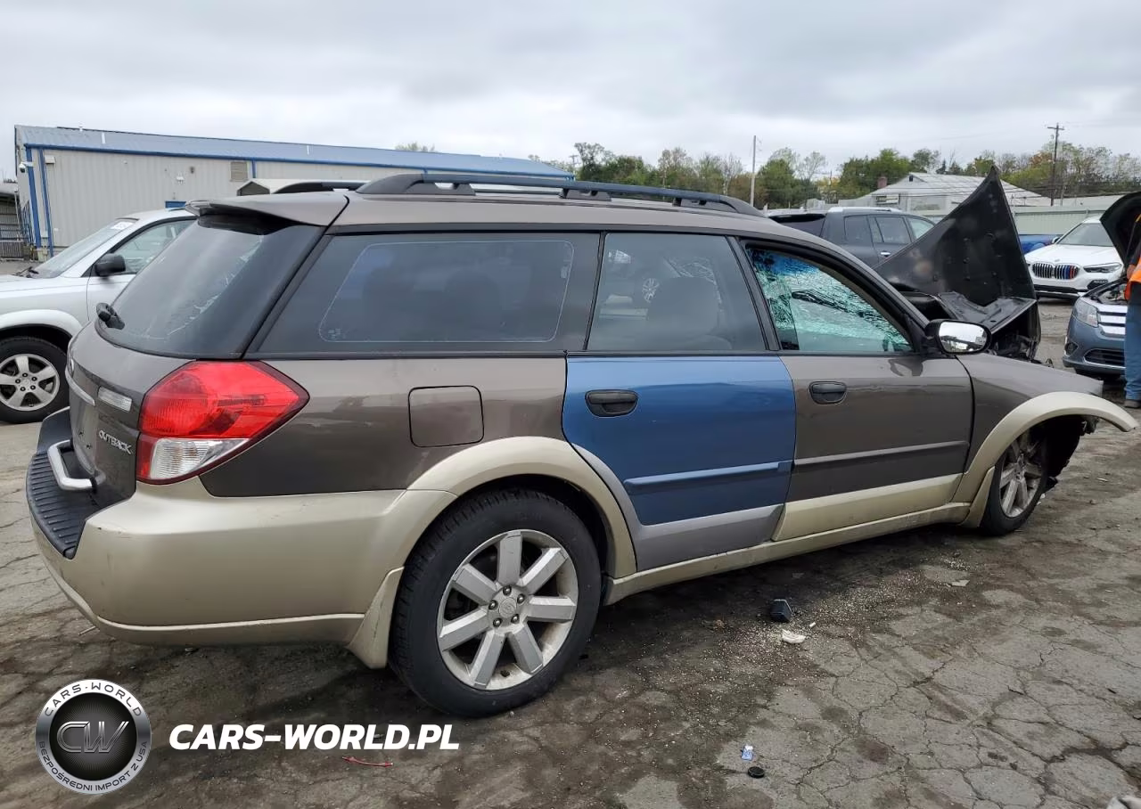 2008 Subaru Outback 2.5I VIN:4S4BP61C687305632 - 3