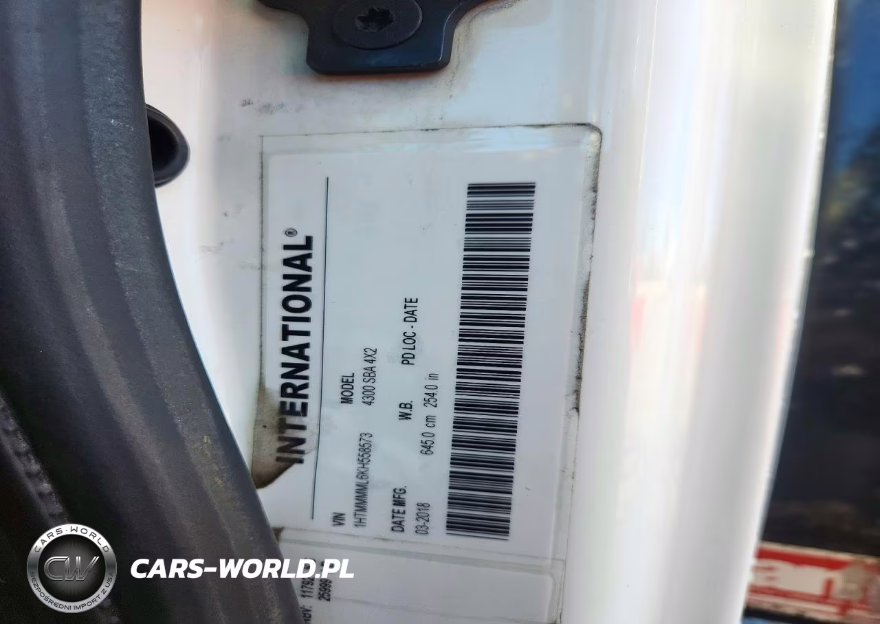2019 International 4000 4300 VIN:1HTMMMML6KH558573 - 11