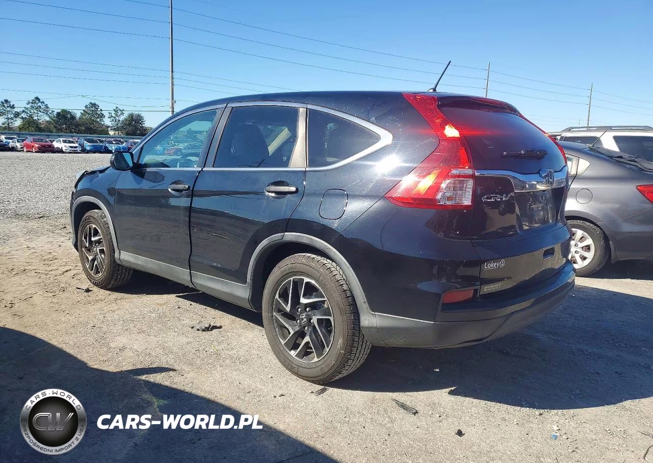 2016 Honda Cr-V Se VIN:5J6RM4H49GL134809 - 2