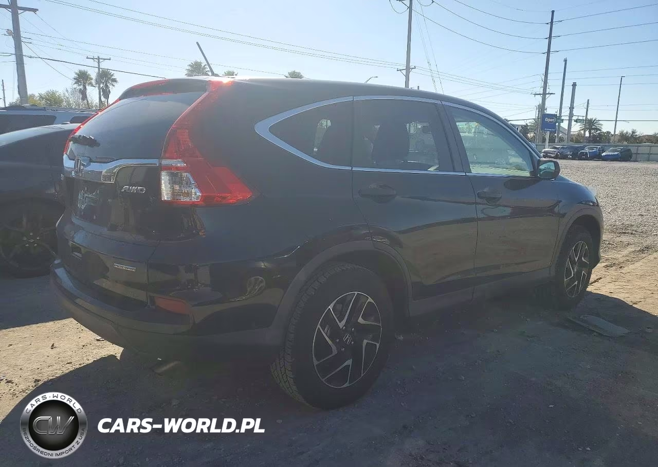 2016 Honda Cr-V Se VIN:5J6RM4H49GL134809 - 3