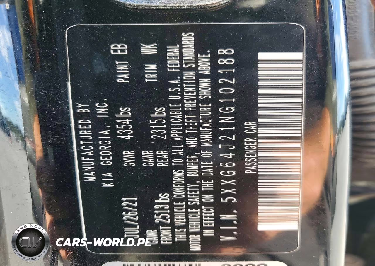 2022 Kia K5 Gt-Line VIN:5XXG64J21NG102188 - 12