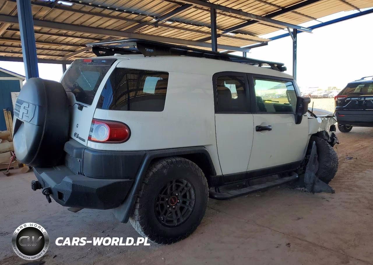 2014 Toyota Fj Cruiser Base VIN:JTEBU4BF0EK181095 - 3