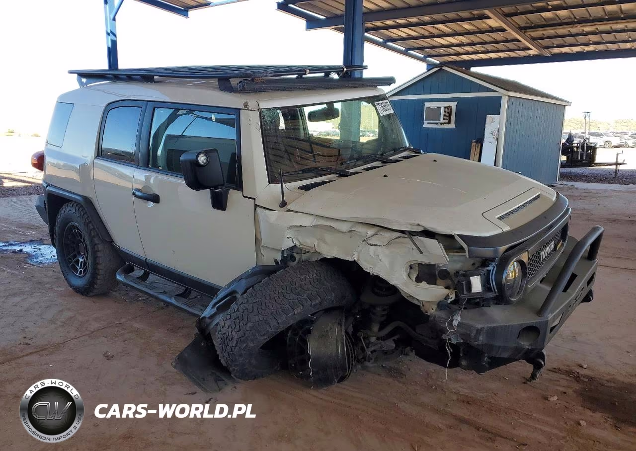 2014 Toyota Fj Cruiser Base VIN:JTEBU4BF0EK181095 - 4