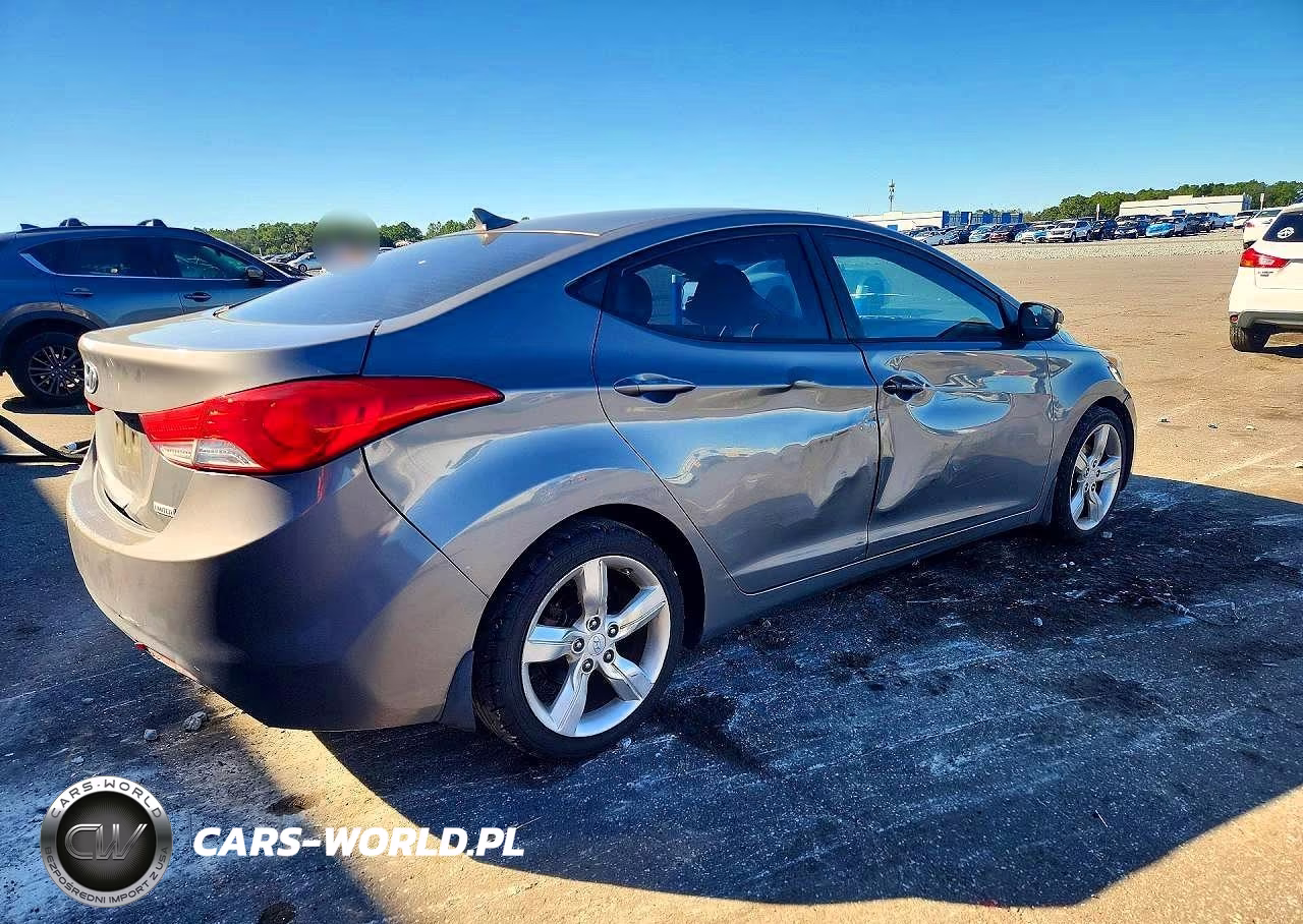 2013 Hyundai Elantra Limited VIN:5NPDH4AEXDH303338 - 3