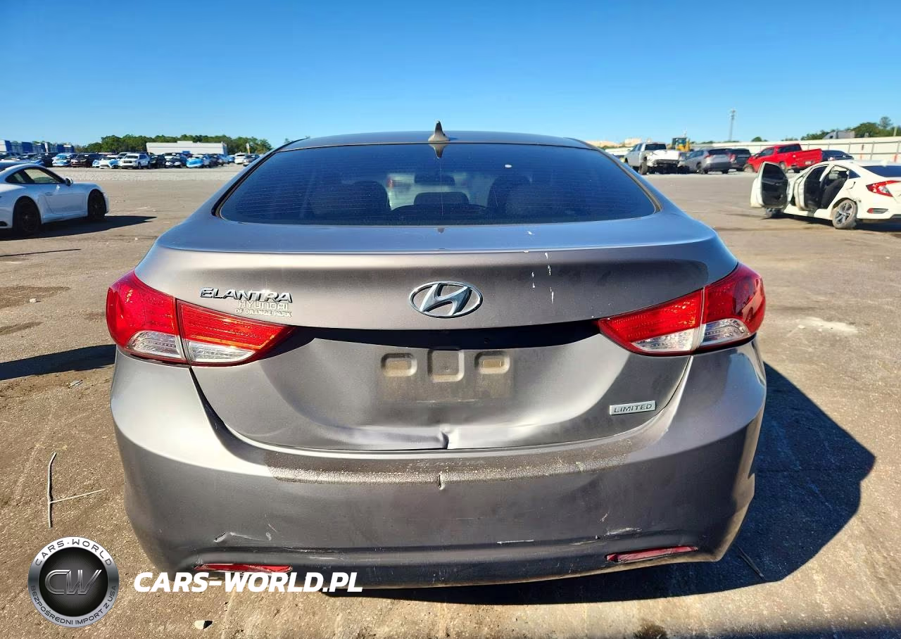 2013 Hyundai Elantra Limited VIN:5NPDH4AEXDH303338 - 6