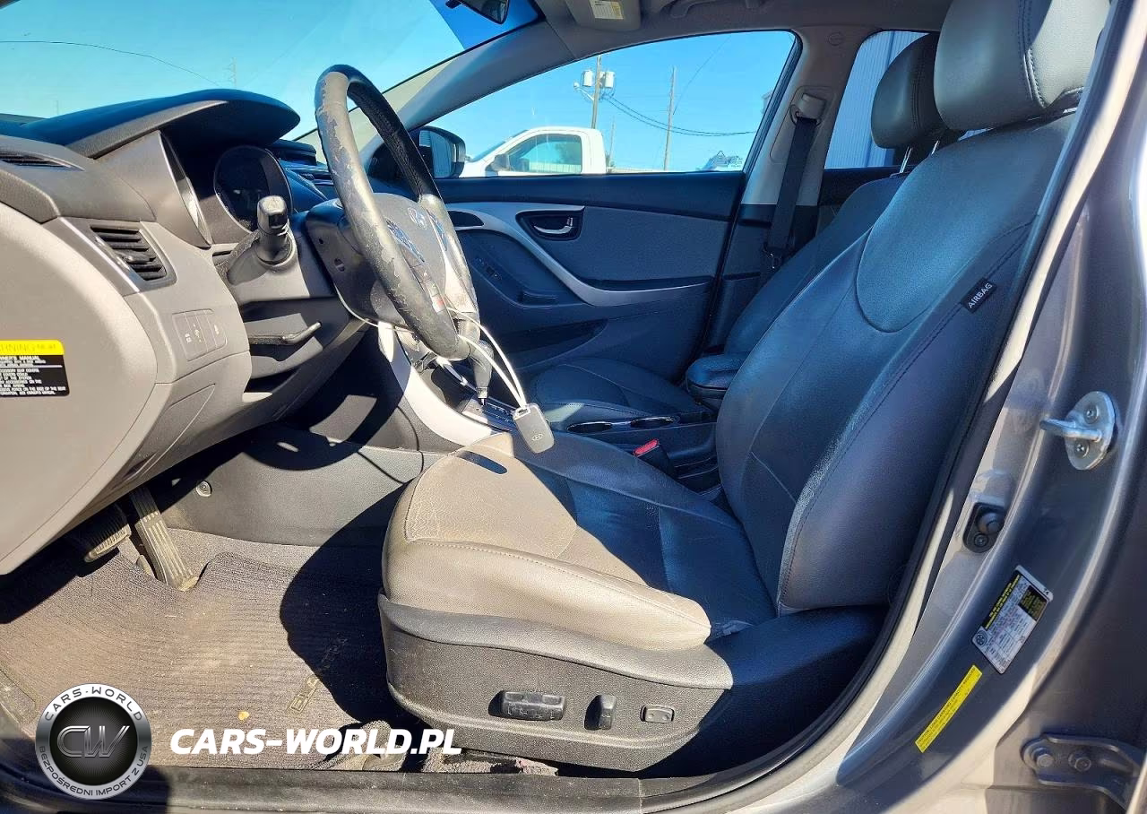 2013 Hyundai Elantra Limited VIN:5NPDH4AEXDH303338 - 7