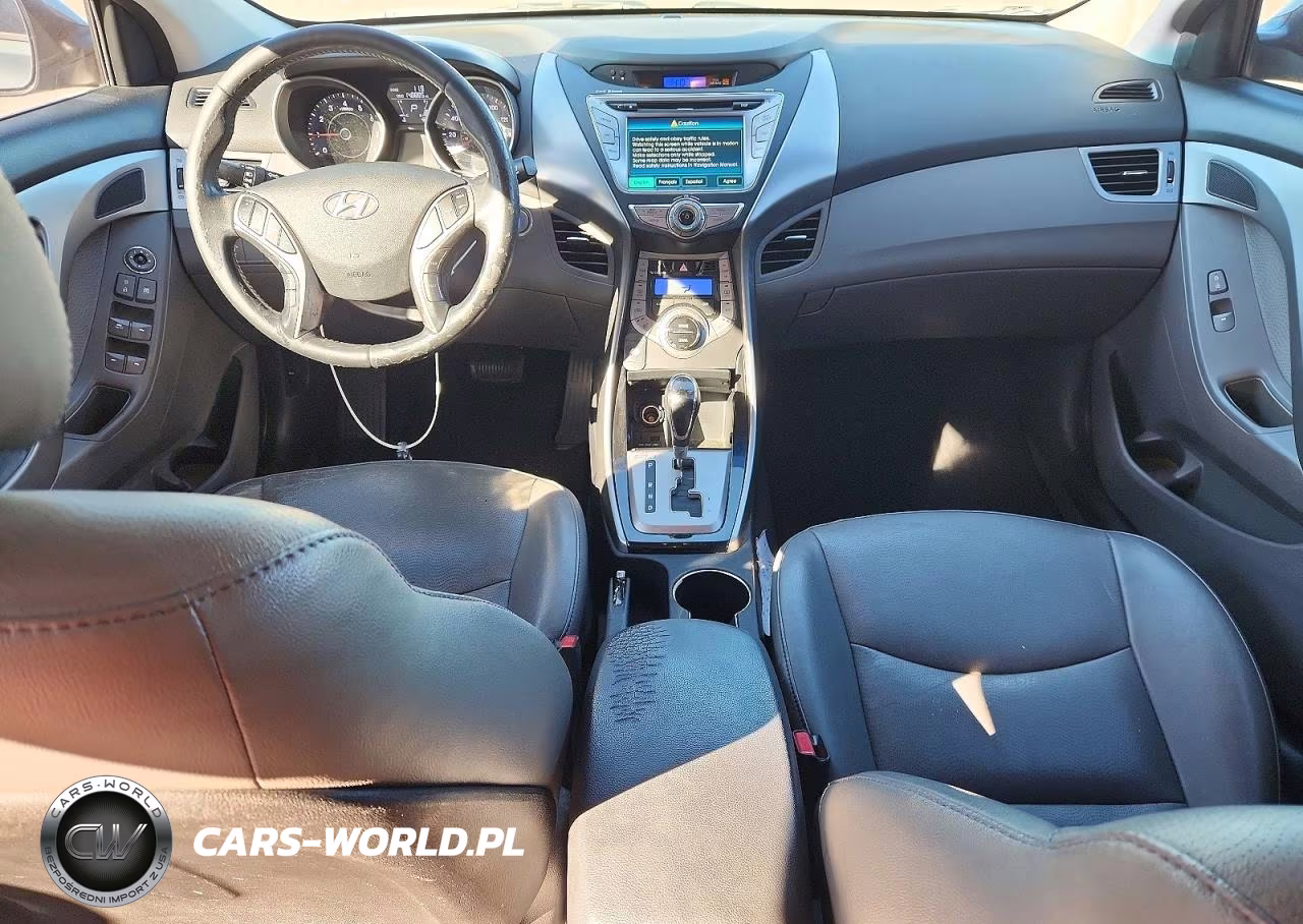 2013 Hyundai Elantra Limited VIN:5NPDH4AEXDH303338 - 8