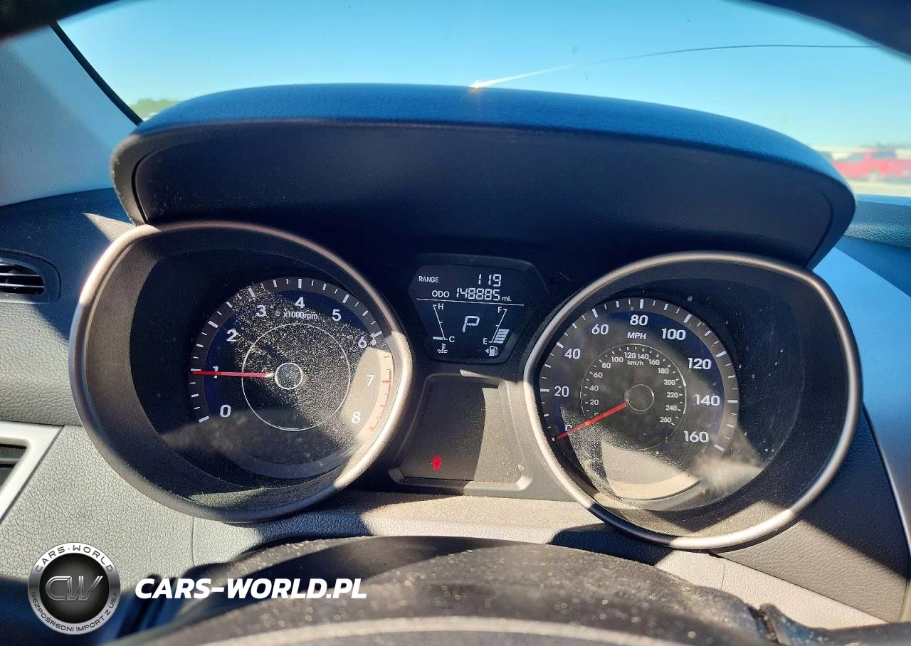 2013 Hyundai Elantra Limited VIN:5NPDH4AEXDH303338 - 9