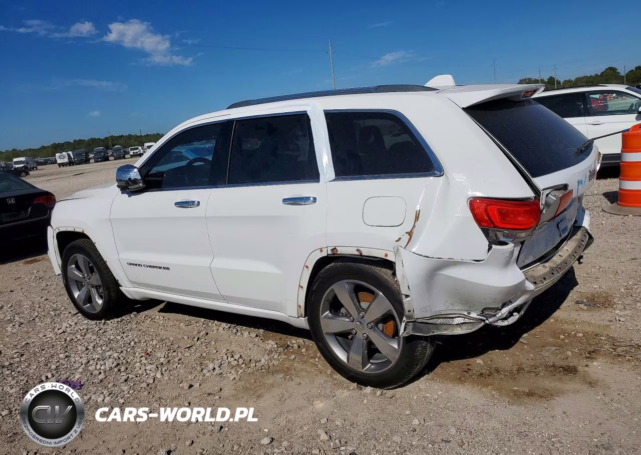 2015 Jeep Grand Cherokee Overland VIN:1C4RJECGXFC646809 - 2