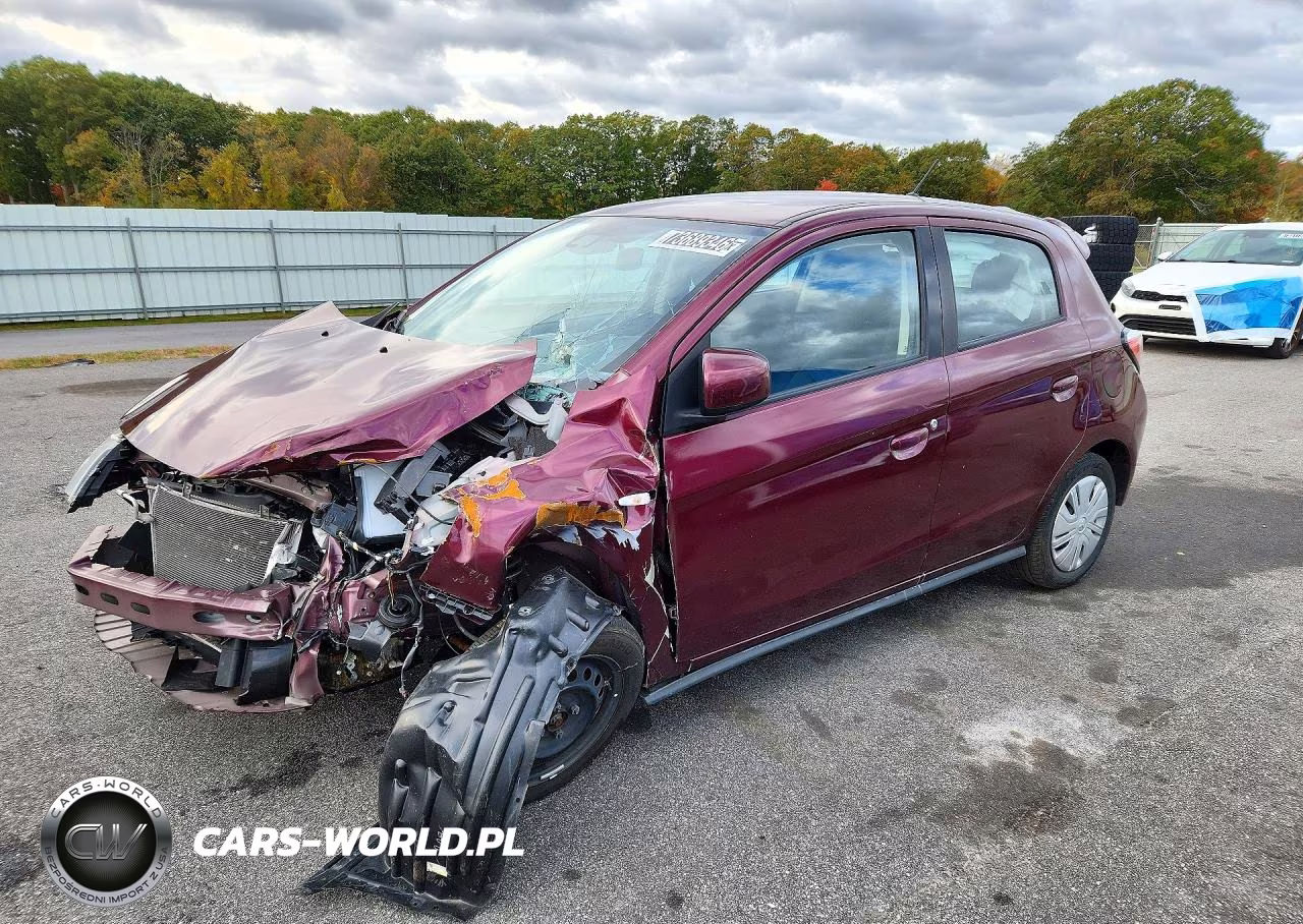 2024 Mitsubishi Mirage Es VIN:ML32AUHJ1RH018020 - 1